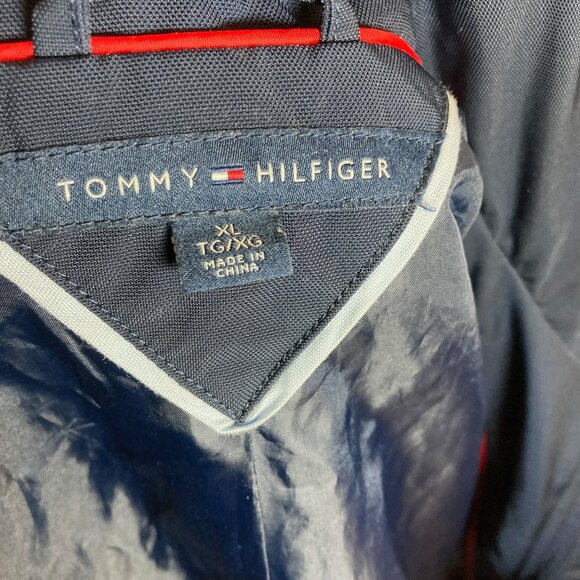 #40Women's Tommy Hilfiger Navy Blue Jacket, Size XL - Picture 7 of 8